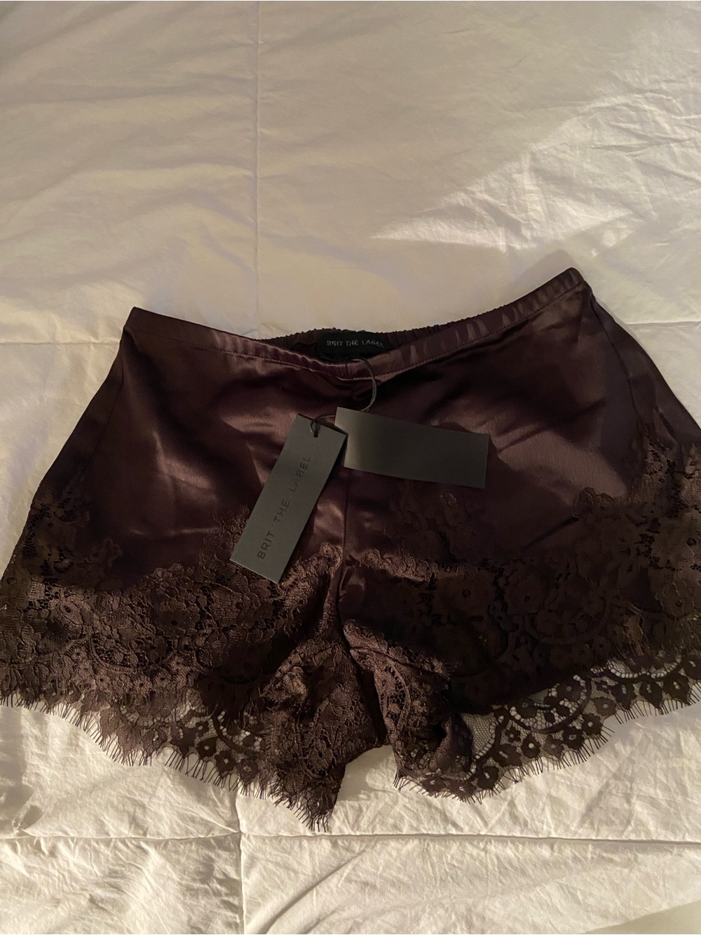 🤎Silky Shorts with Lace🤎 - Picture 14 of 15